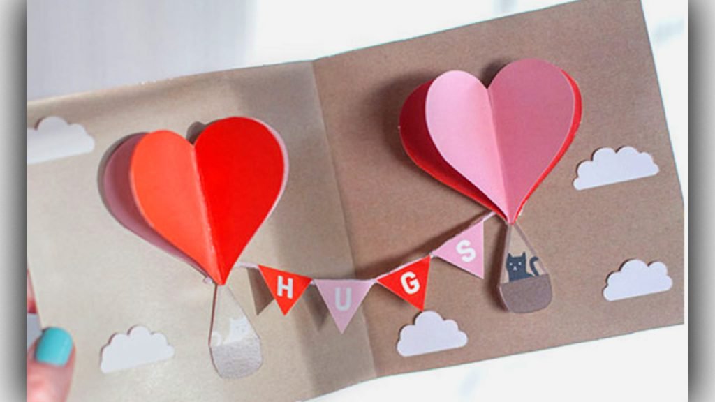 Cute and personal cardvalentine day surprise