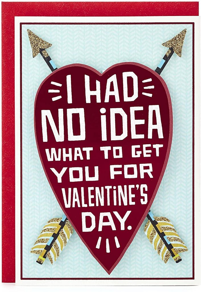 Hallmark Shoebox Funny Valentine's Day Card for Significant Other (Heart and Arrows)