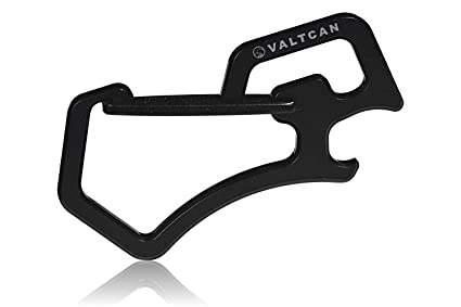 valentine day gifts for dad Valtcan Titanium Carabiner with Built-in Bottle Opener
