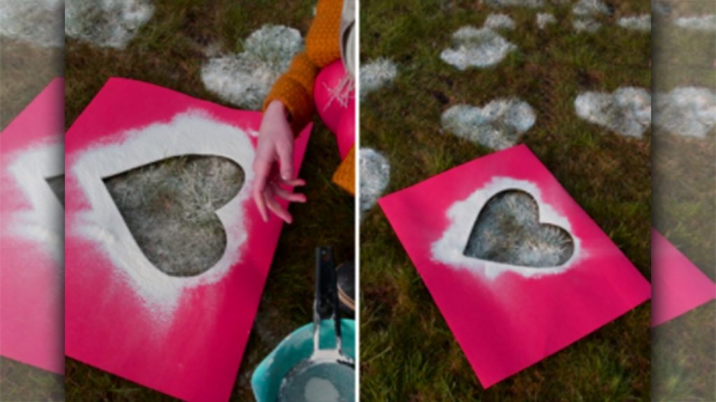 valentine day homemade gift ideas A romantic surprise with flour hearts