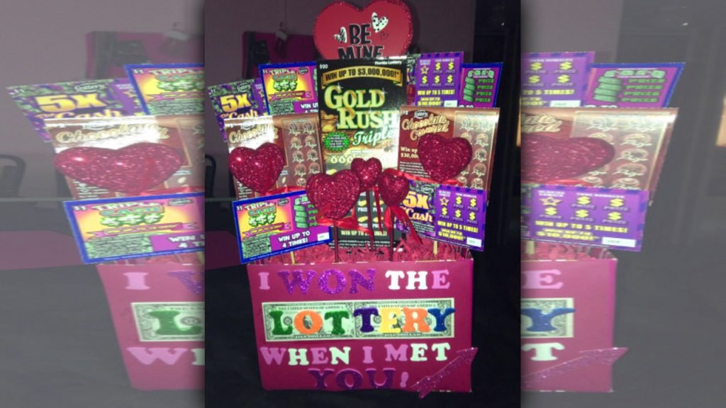 valentine day homemade gift ideas Lottery point-of-sale display