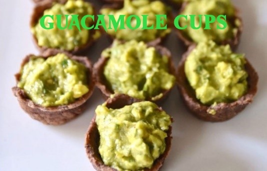 St. Patrick's Day Appetizer Ideas of Guacamole cup