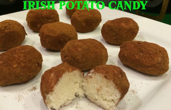 St. Patrick's Day Appetizer Ideas of Irish potato candy