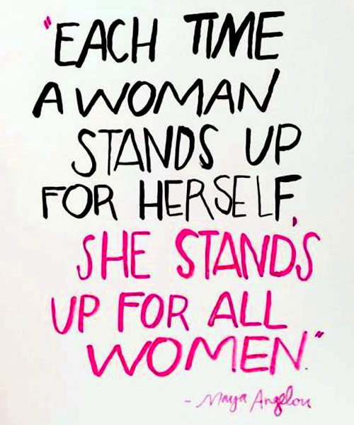 Stand Up For Women Quotes