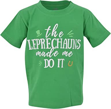 Unique Baby Boys Leprechauns Made Me St Patricks Day T Shirt 2021