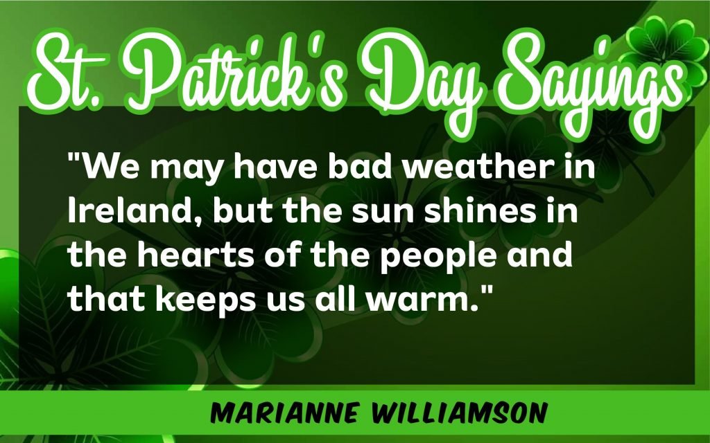 We may have bad St. Patrick's Day Sayings 2021