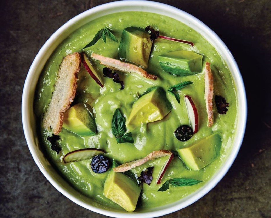 Avocado soup Delicious Spring Equinox Food Ideas 2021
