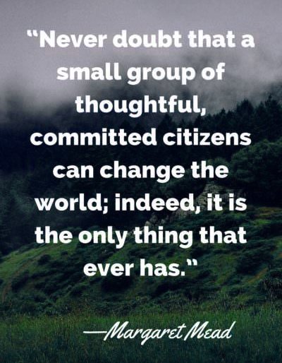 Earth day quotes Margaret Mead Shared