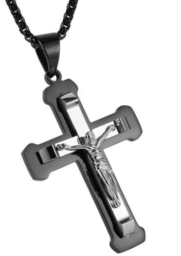 Good friday gifts of juses stainless steel pendant nechlace