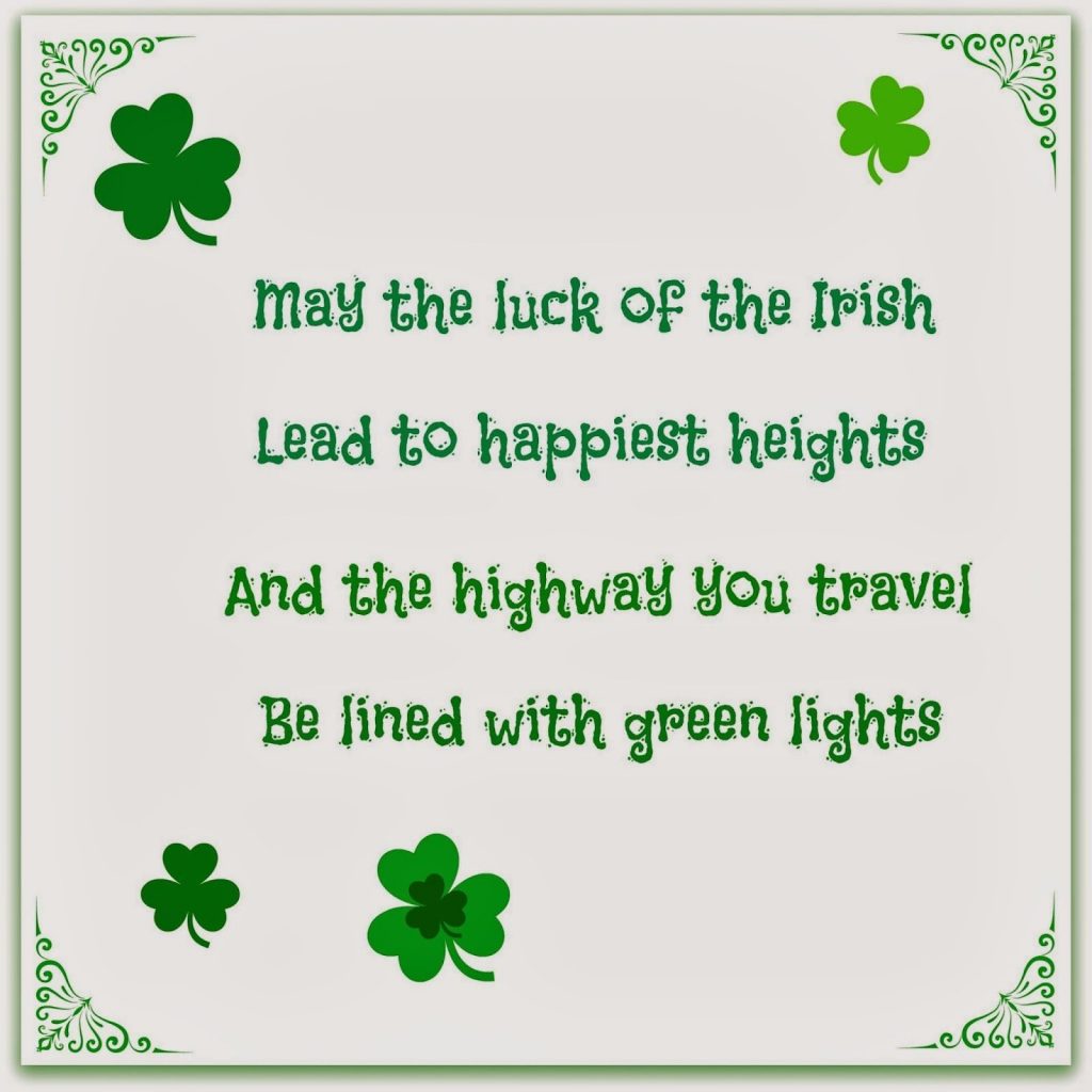 St Patrick’s Day Phrases by unknown person
