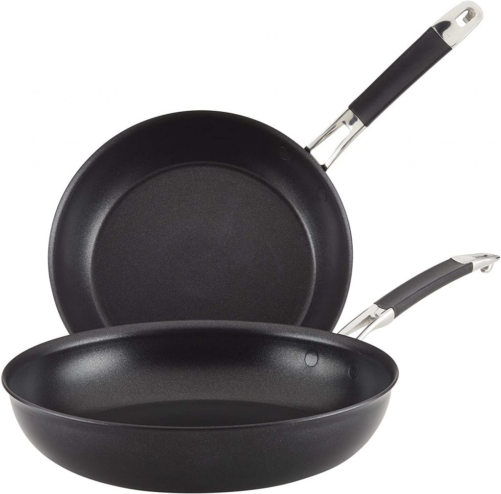 Anolon Smart Stack Hard Anodized Nonstick Frying Pan Set best mothers day gift 2021