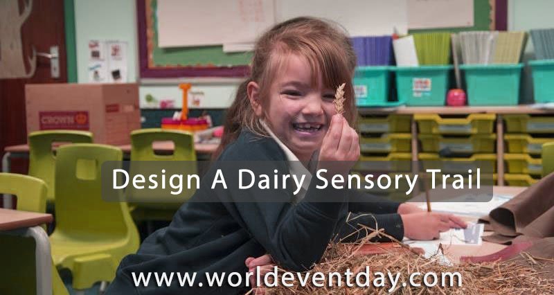 Design a dairy sensory trail on milk day activities