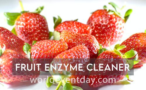 Fruit enzyme cleaner