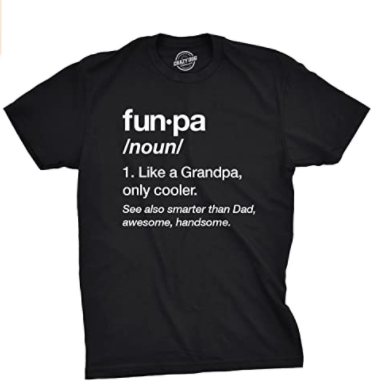 Funpa T Shirt Fathers Day Gifts For Grandpa
