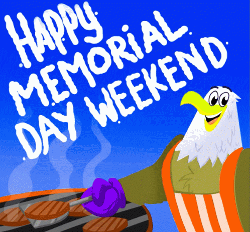 Happy Memorial Day Weekend Barbecue GIF
