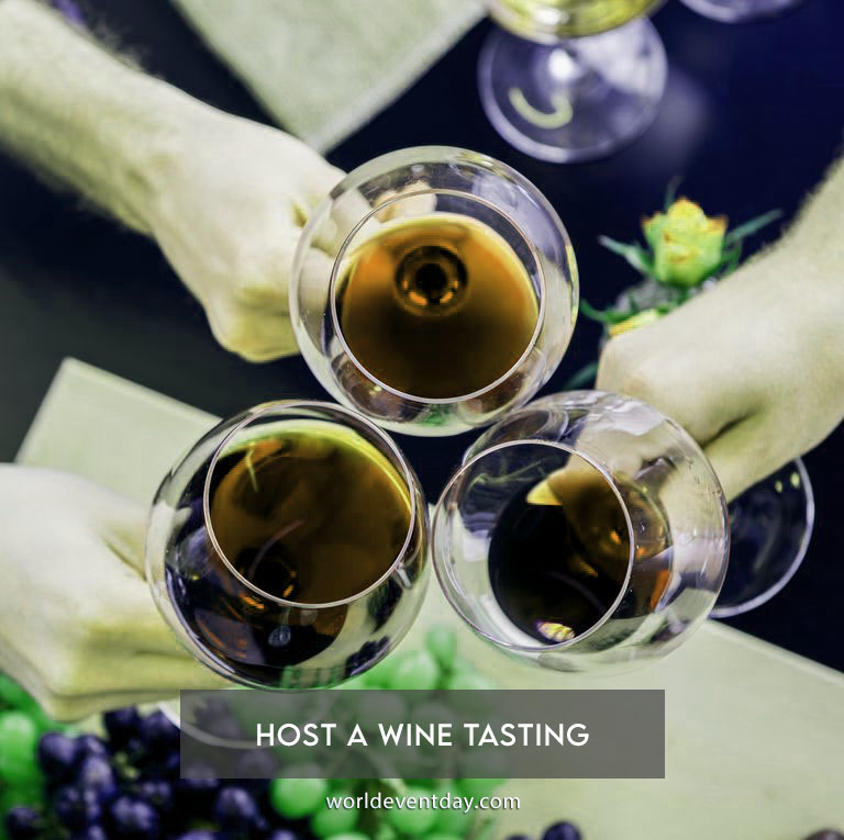 Host a wine tasting