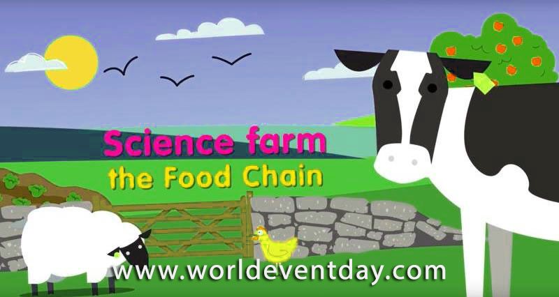 Make a dairy food chain on mild day