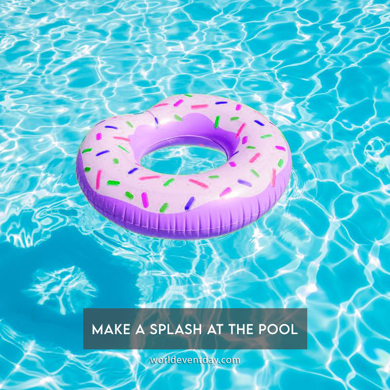 Make a splash at the pool