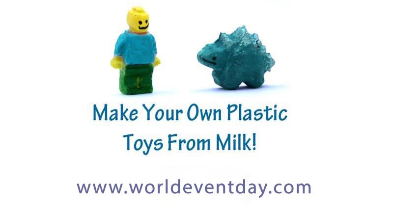 Make plastic from milk