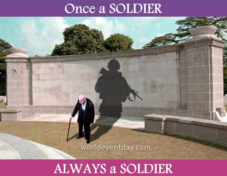 Once A Solder Always A Soldier meme