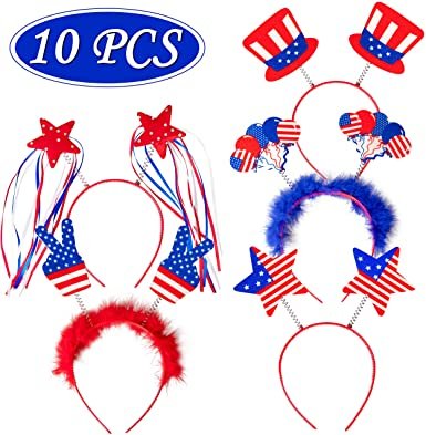 Patriotic Head Boppers Headband memorial day gifts 2021