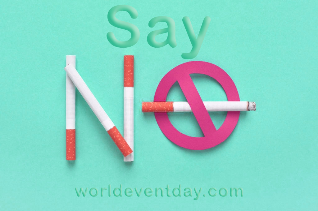 say no to tobacco day