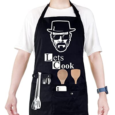 Cooking Chef Apron with Pockets BBQ