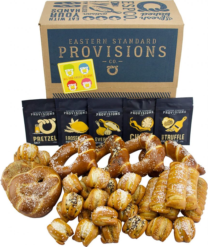 For the snacker Eastern Standard Provisions All You Knead Is Love Handcrafted Soft Pretzels