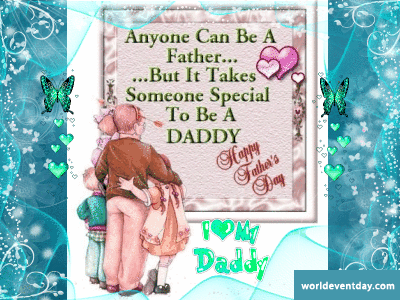 It takes someone special to be a daddy gif