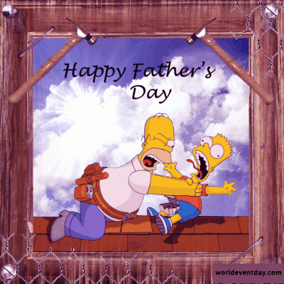 Simpsons Fathers Day gif
