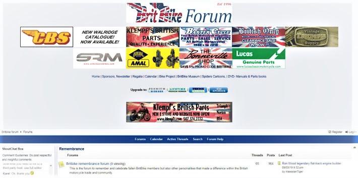 Brit Bike Forum
