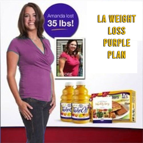 la weight loss purple plan