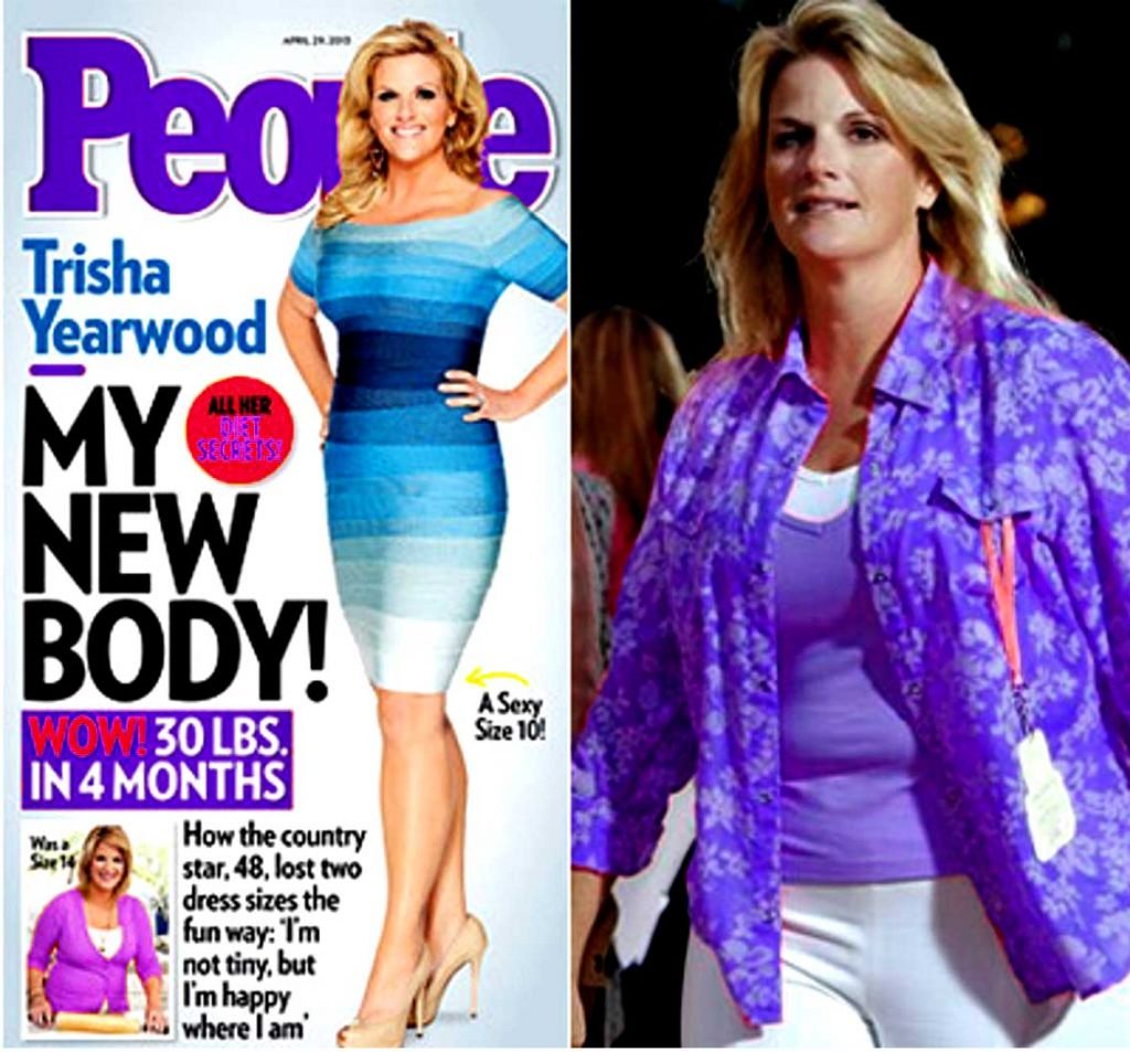 trisha yearwood weight loss